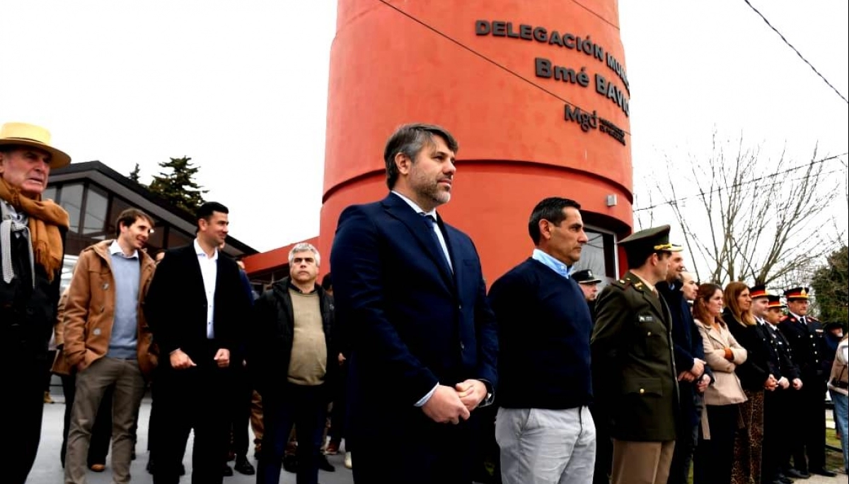 Con presencia del Intendente, Magdalena celebró el 123° aniversario de Bavio