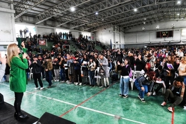 Magario encabezó el 5º Encuentro de Voces Adolescentes: “No existe la libertad sin igualdad de derechos"
