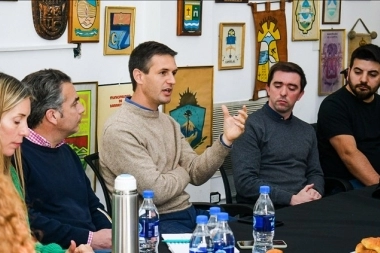 Mantegazza participó de una reunión de planificación sobre el turismo en San Vicente