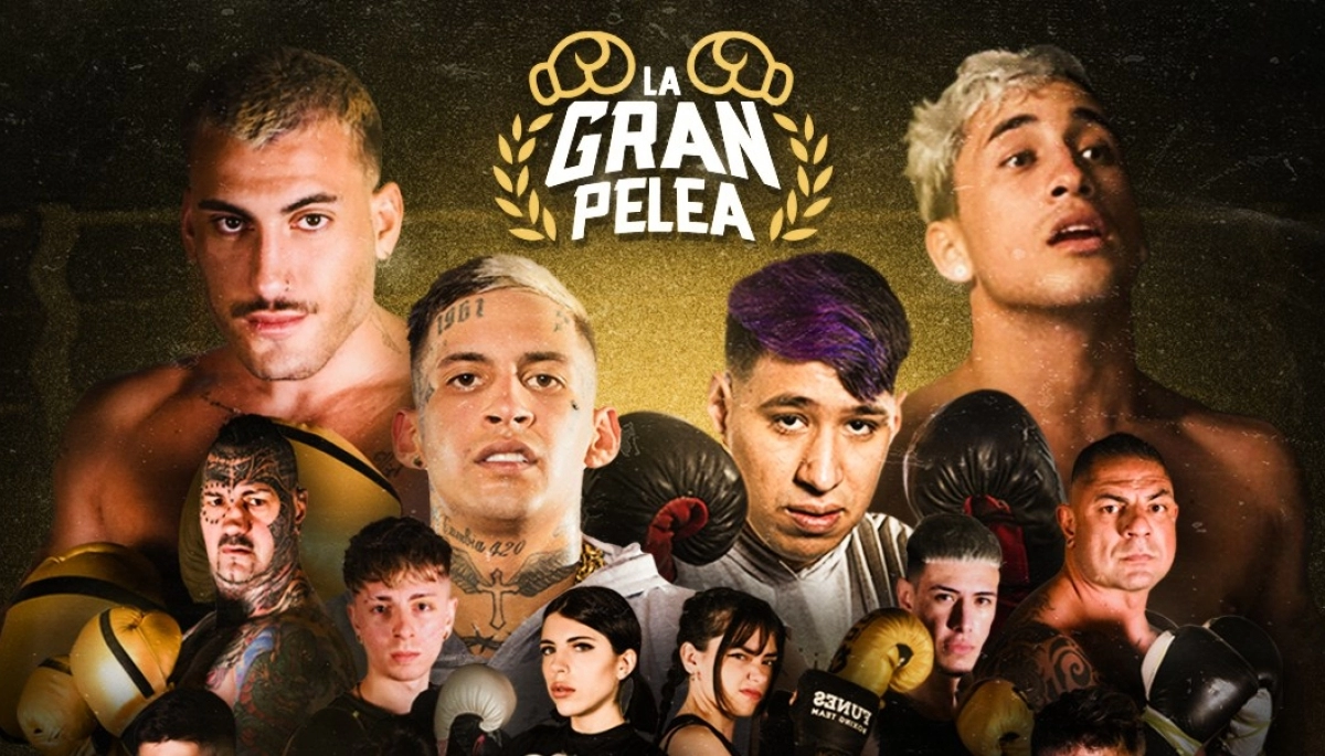 Se viene “La Gran Pelea”, la velada de boxeo entre influencers, streamers y cantantes