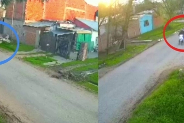 Motochorros asaltaron a dos adolescentes cuando salieron del colegio