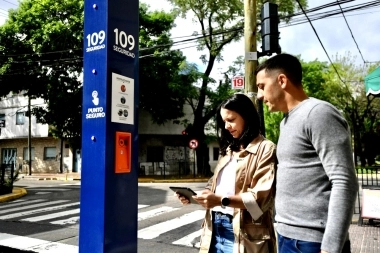 Soledad Martínez destacó los resultados de los nuevos Puntos Seguros en Vicente López