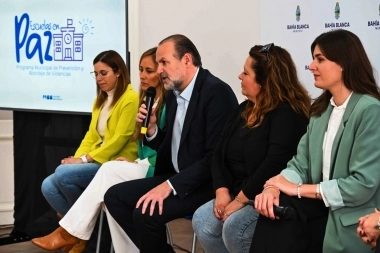 Susbielles presentó “Escuelas en Paz”, un programa para prevenir la violencia escolar en Bahía Blanca