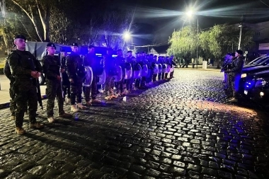 Almirante Brown llevó a cabo un megaoperativo policial en Calzada, Mármol y Adrogué