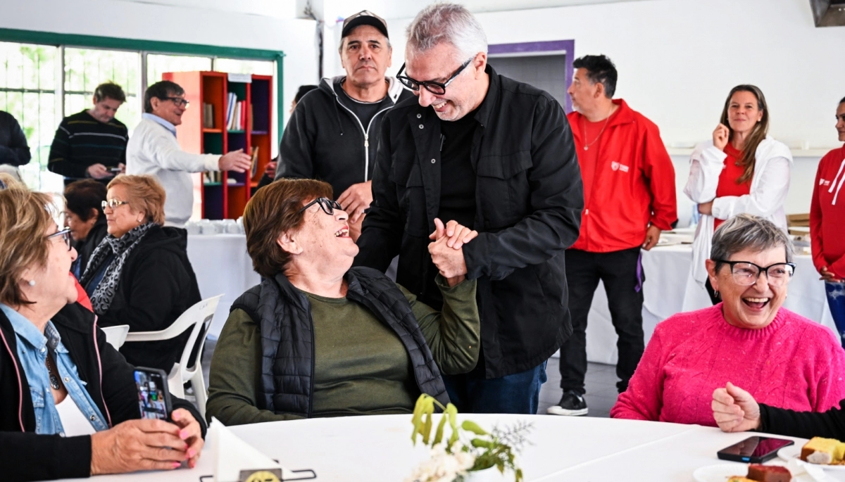 Zamora se reunió con jubilados de Tigre y ratificó su compromiso de acompañarlos