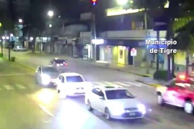 Agentes del COT detuvieron a un automovilista que arrolló a una mujer y se dio a la fuga