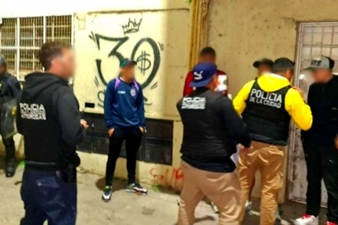 Cayó "el Bebé", líder de una banda narco criminal que funcionaba en la zona sur de CABA