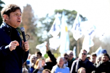 Sin el massismo ni La Cámpora, Kicillof habla en su propio acto por el Día de la Lealtad