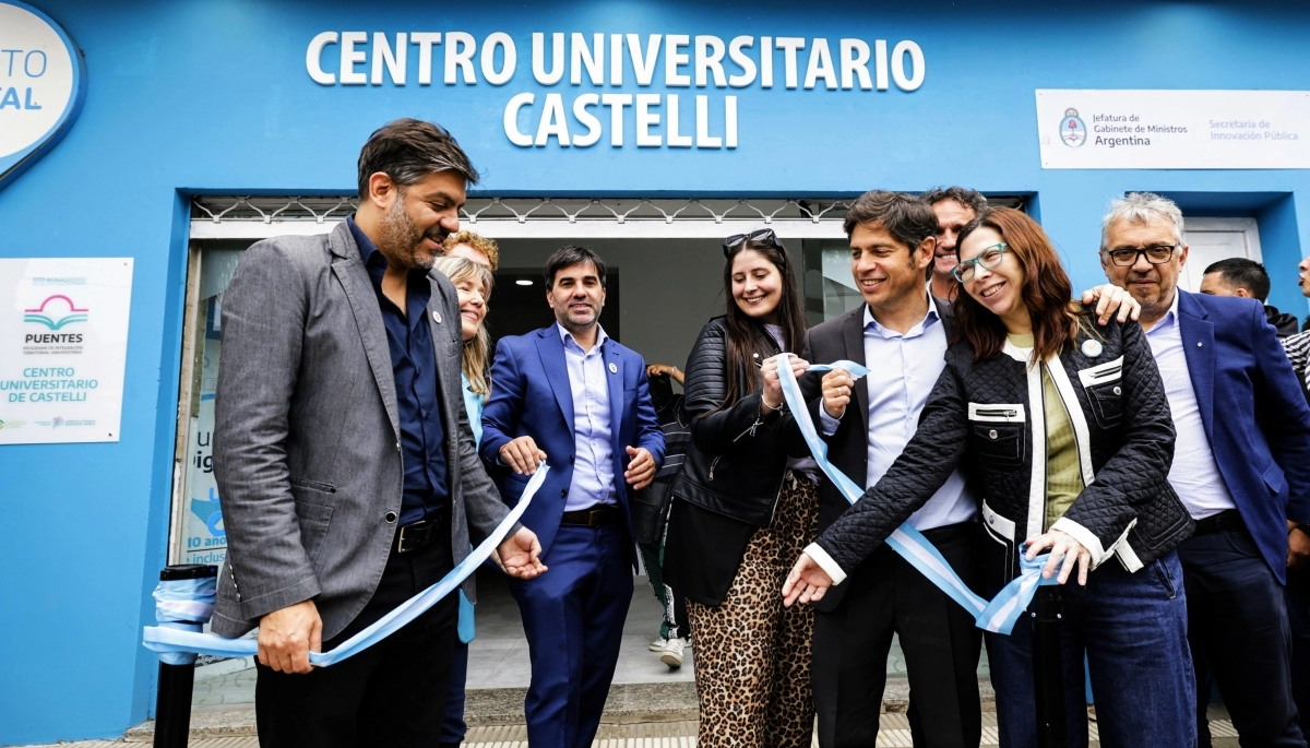 Con una agenda variada, Kicillof aterrizó en Castelli y ratifica las distancias con el gobierno de Milei