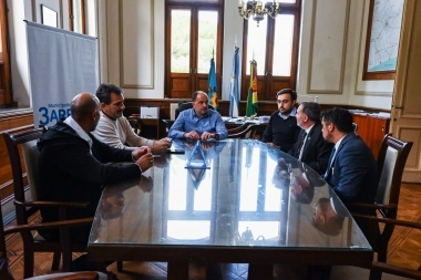 Sebastián Galmarini y Garate participaron de actividades conjuntas en Tres Arroyos