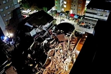 Derrumbe en un hotel de Villa Gesell: el comunicado oficial del municipio bonaerense
