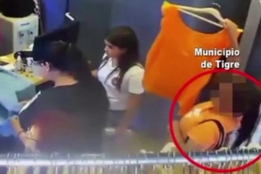 Denunciada por los encargados de un comercio de ropa, el COT detuvo a una mechera