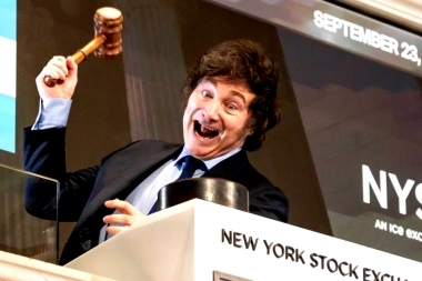Milei castiga a distrito peronista por el cobro de tasas y cierra una sucursal de Banco Nación
