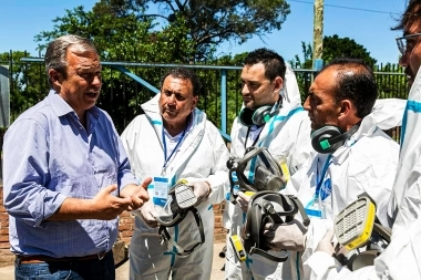 Cascallares: “Incorporamos el mejor equipamiento y la última tecnología para combatir al dengue"