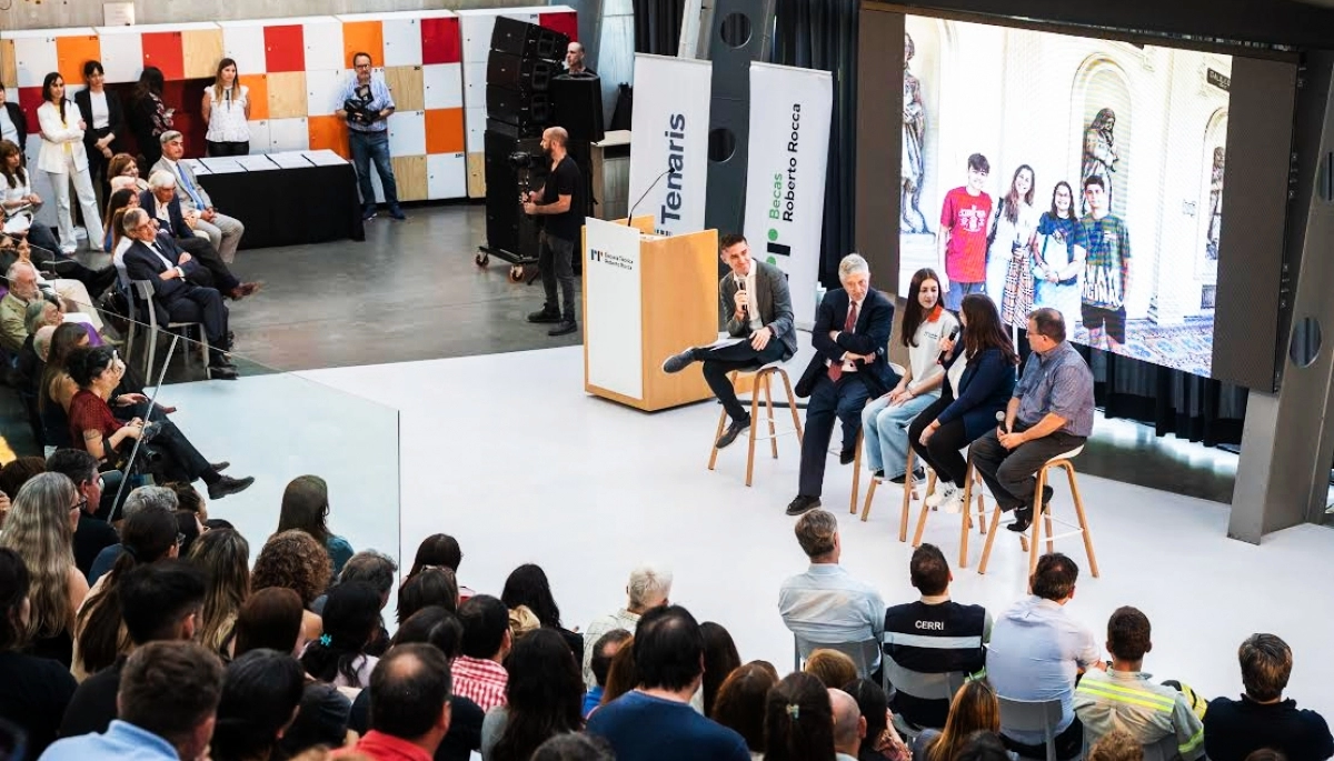 El Grupo Techint entregó más de 1300 becas a estudiantes destacados de escuelas secundarias y universidades