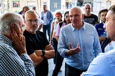 Espert aterrizó en Provincia y Valenzuela ofició de escudero en su plan contra tasas municipales