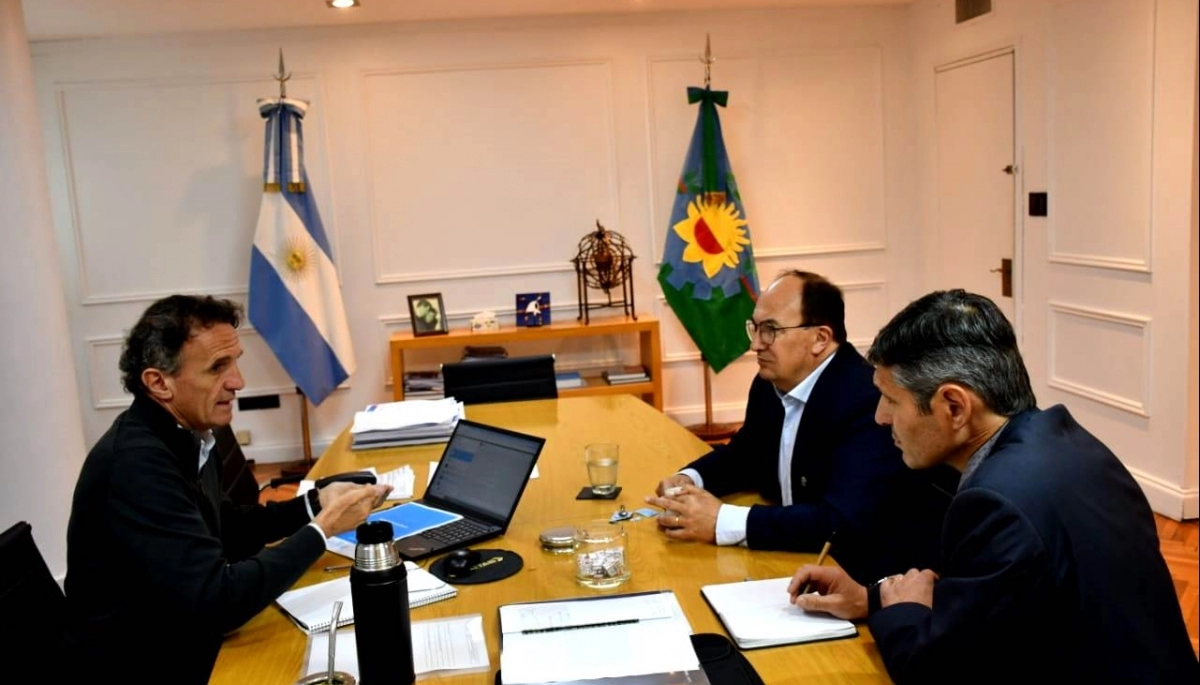 Salomón se reunió con Katopodis para diagramar agenda para obras en Saladillo