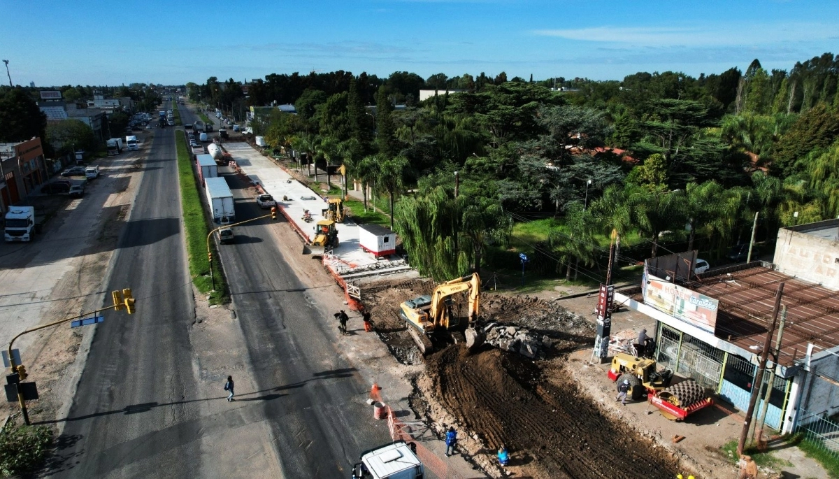 El Gobierno bonaerense avanza con el mejoramiento integral de la Ruta 4