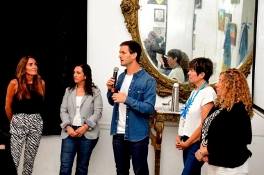 Eje en niños y adolescentes: Mantegazza encabezó la presentación del programa MUNA en San Vicente