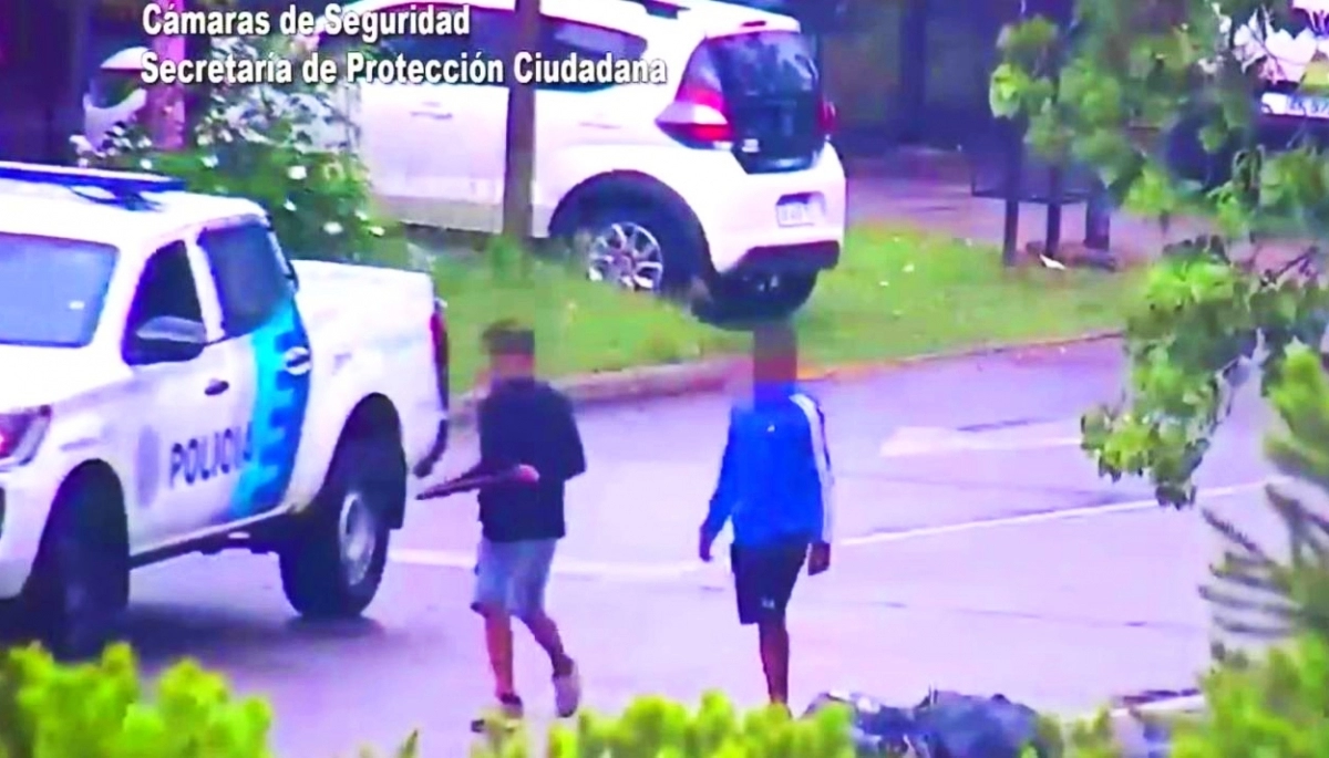 Fueron a robar al partido vecino y cuando regresaron los detuvo el COT