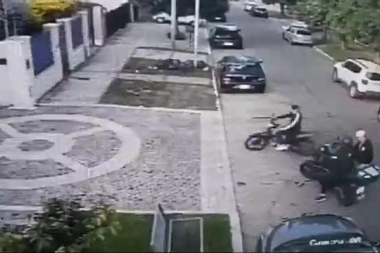 Más inseguridad en Merlo: motochorros golpearon y robaron a un reconocido actor