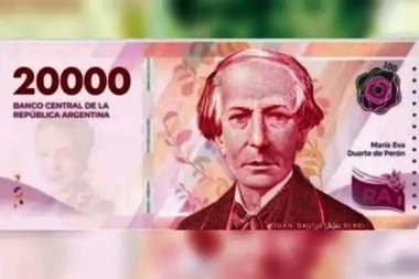 El Banco Central anunció cuándo podrían circular los nuevos billetes de $20.000