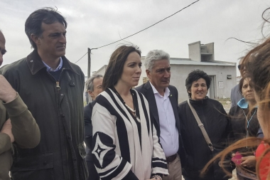 De la mano de Vidal, Bullrich hace campaña en la Sexta: recorrieron obras en Carmen de Patagones