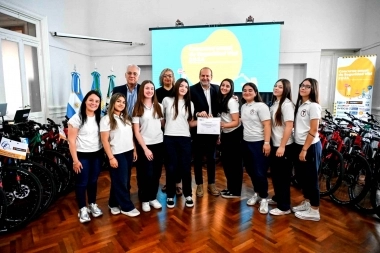 Compromiso municipal: Susbielles participó en la entrega de los premios del Concurso de Seguridad Vial 2024
