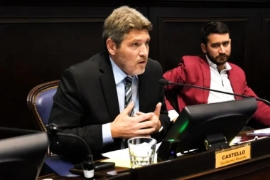 Castello adentro: Romo le dio la bienvenida al nuevo refuerzo de La Libertad Avanza en la Legislatura
