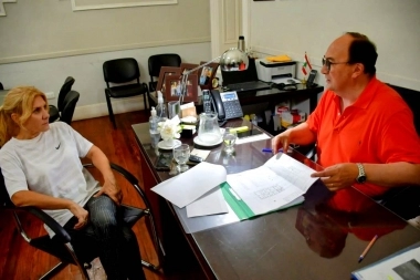 Salomón recibió a la diputada Lordén para avanzar en la ampliación del Centro Universitario de Saladillo