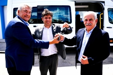 Gesto de apoyo: Kicillof se mostró junto a D’Onofrio, en medio de las denuncias por “corrupción”