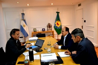 Salomón se reunió con Katopodis para diagramar agenda para obras en Saladillo