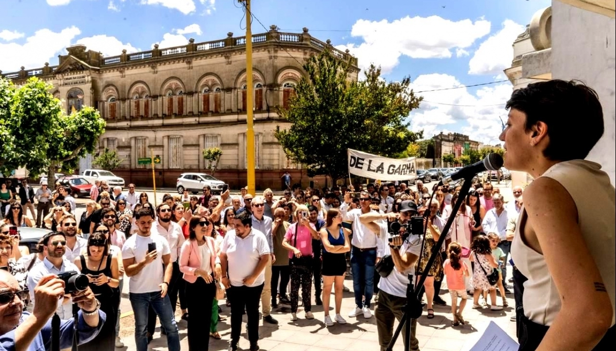 A un año de mandato, Lucía Gómez presentó un informe de gestión en Adolfo Gonzales Chaves