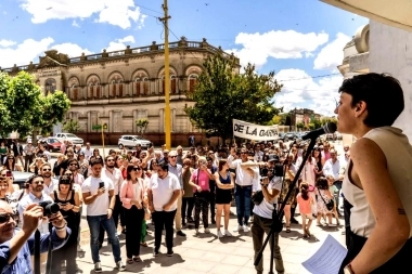A un año de mandato, Lucía Gómez presentó un informe de gestión en Adolfo Gonzales Chaves