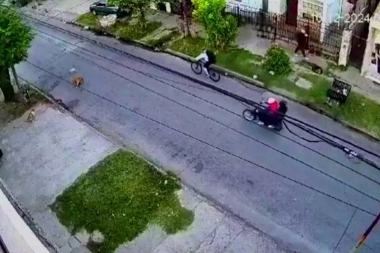 Inseguridad en Tres de Febrero: policía de civil resistió el ataque de motochorros y mató a uno