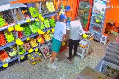 Con gas pimienta y un arma blanca, robó una verdulería en la zona norte del Conurbano