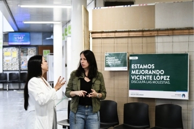 Soledad Martínez: "Cada peso que pagan en Vicente López vuelve en salud pública de calidad para los vecinos"