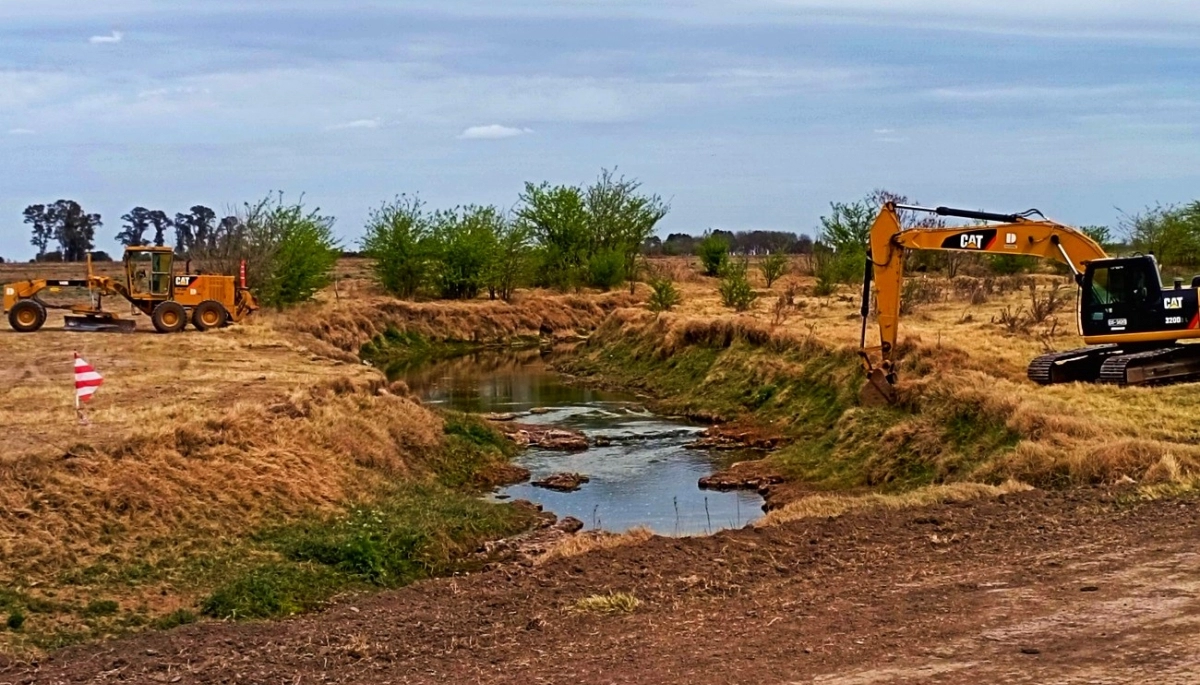 Provincia financiará la etapa final de la obra hidráulica más importante para Pergamino