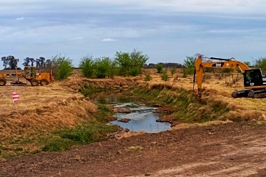 Provincia financiará la etapa final de la obra hidráulica más importante para Pergamino