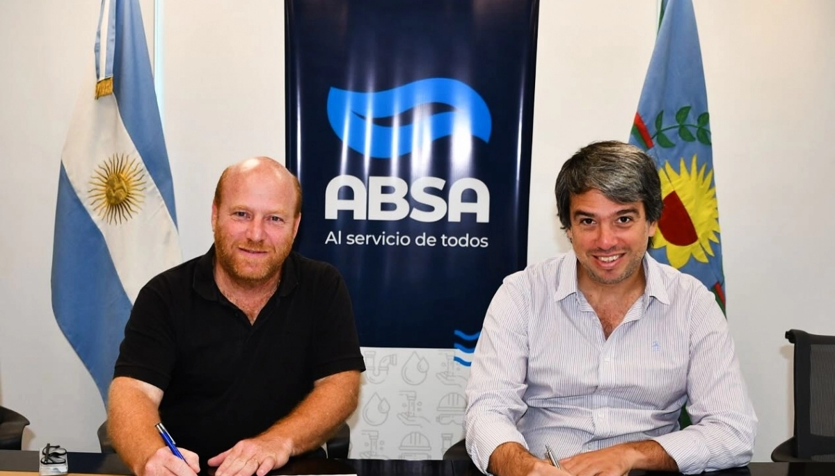 Wischnivetzky y ABSA acordaron mejorar la provisión de agua potable para Mar Chiquita