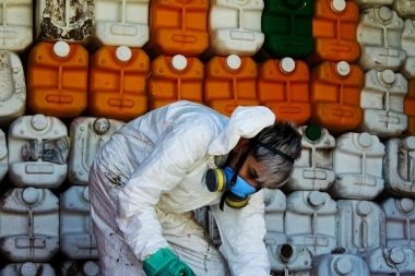 25 de Mayo llevó a cabo una Jornada de recepción de envases vacíos de fitosanitarios en riestra