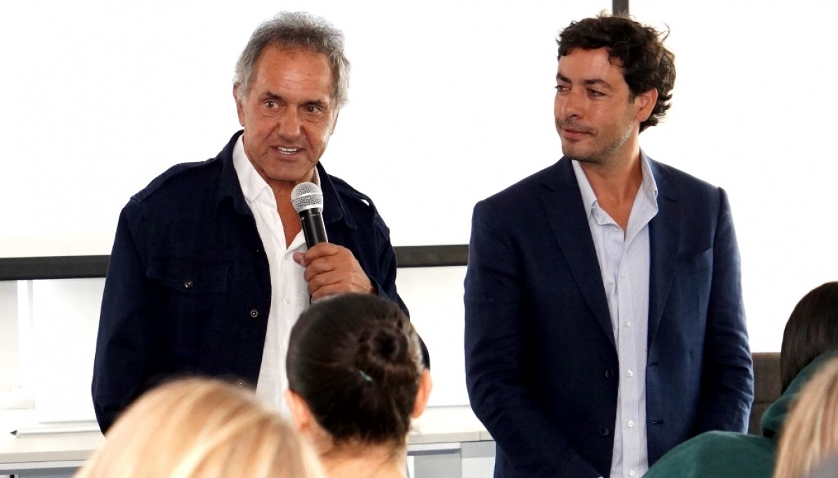 De la mano de Scioli, Milei profundiza su relación con intendentes opositores de la Quinta