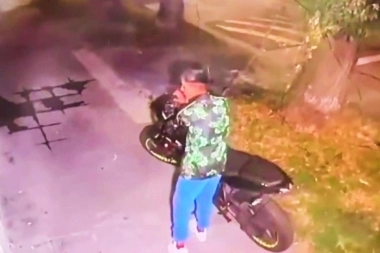 En Avellaneda van por el récord: motochorros robaron una moto en 10 segundos