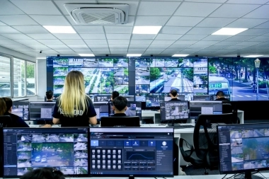 La Plata implementó un sistema inteligente en su nuevo polo de seguridad para garantizar el orden público