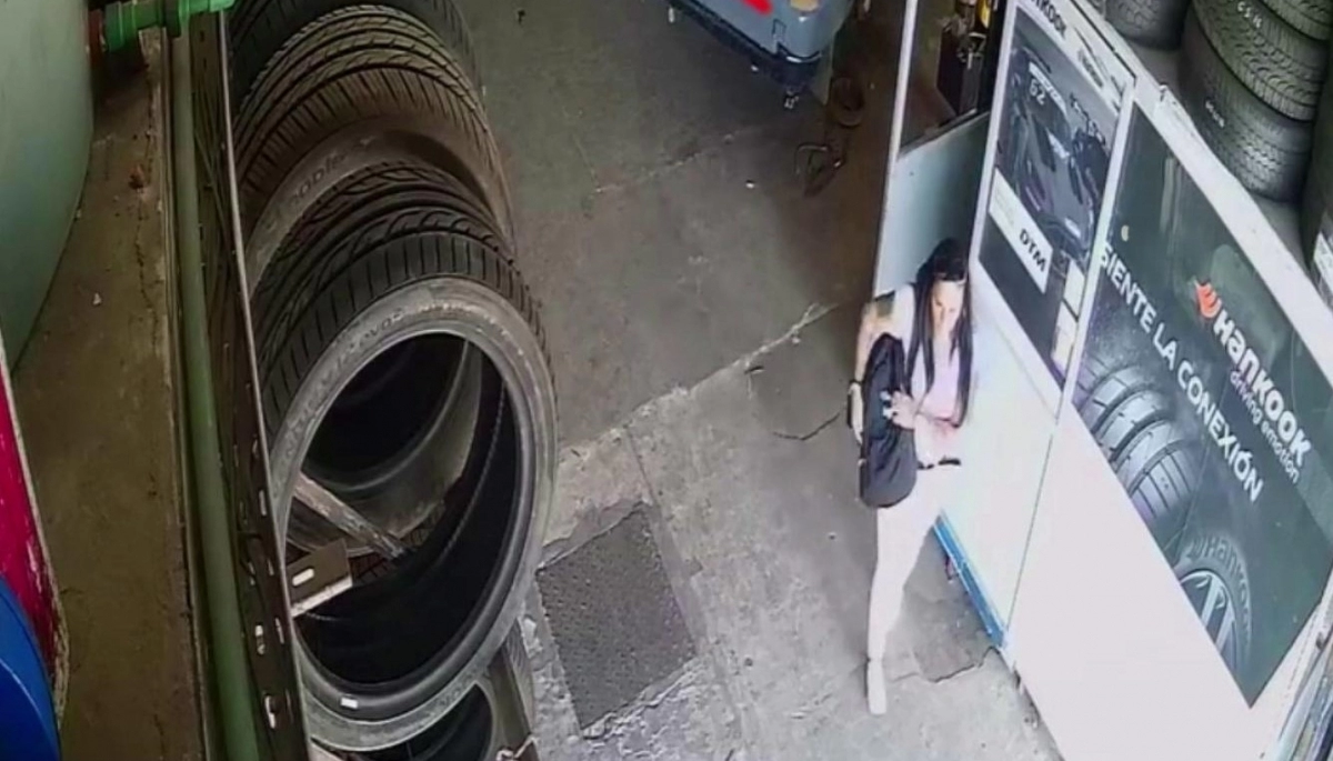 Cayó la "Reina de los descuidos": sin que la adviertan se llevó dinero de una gomería y un hogar de ancianos