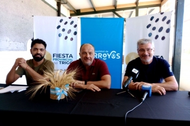 El intendente Garate dio detalles de la próxima Fiesta Provincial del Trigo en Tres Arroyos