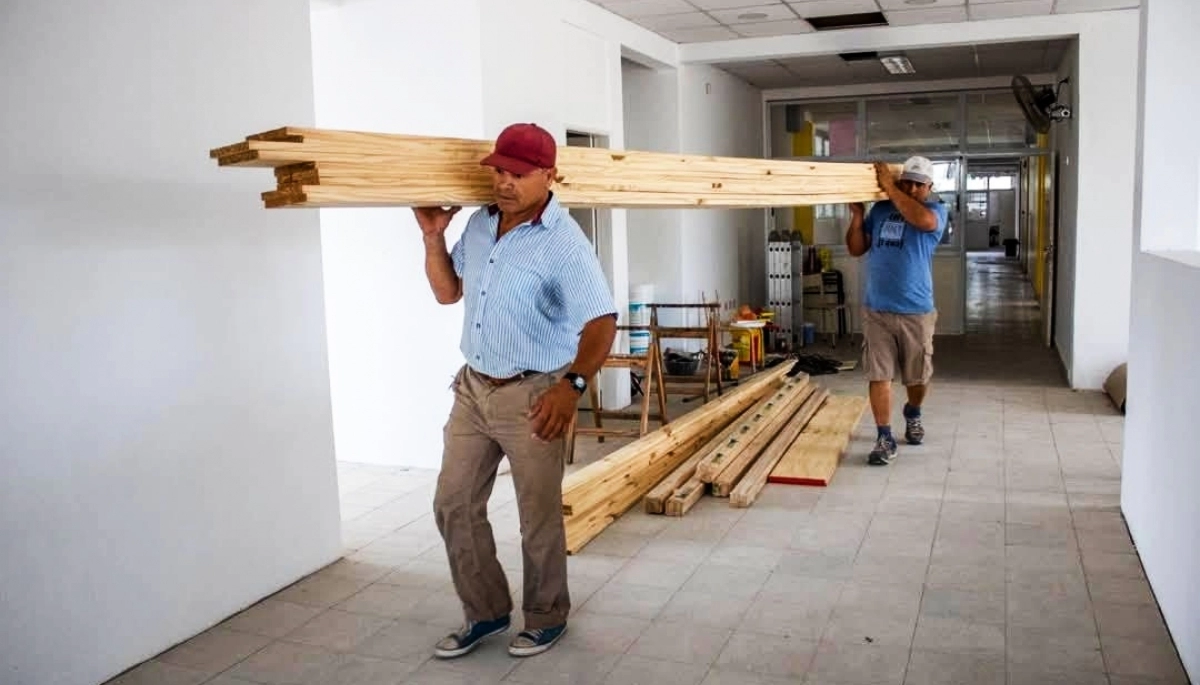 El Municipio de Dolores avanza con las obras en establecimientos educativos