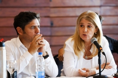 Magario resaltó el encuentro con intendentes que bancan la figura de Kicillof