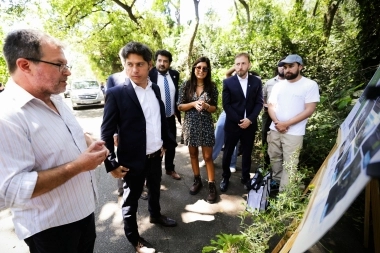 Kicillof visitó Lomas de Zamora y recorrió el nuevo complejo judicial del Ministerio Público