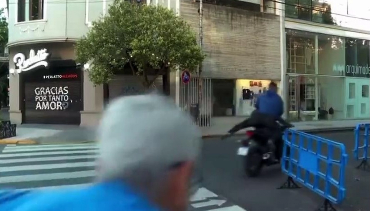 Un camarógrafo de TN fue víctima de motochorros cuando realizaba una cobertura en Palermo